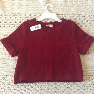 Red Crop Top